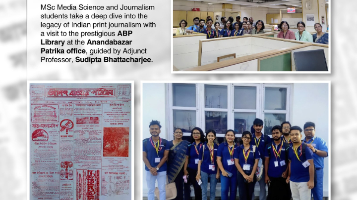 ABP Library Visit for Media Science Students 