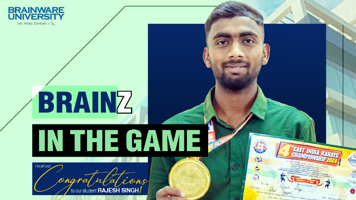 Rajesh Singh, Student Allied Health SSciences- Silver Medal at the 4th East India Karate Championship 2024