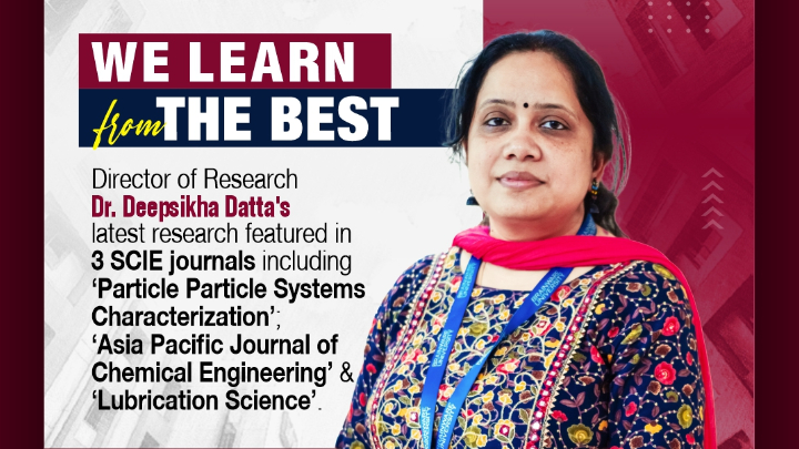 Publications in SCIE Wiley journals-Dr. Deepsikha Datta, Director of Research