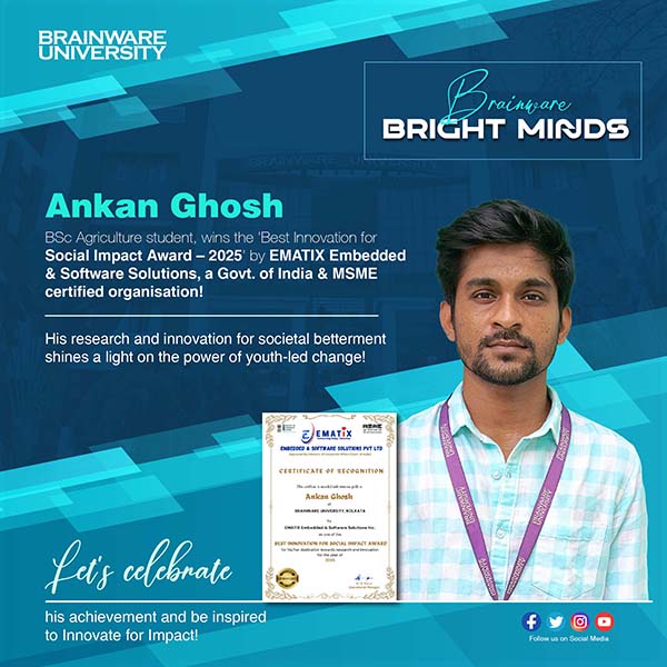 Ankan Ghosh Achievement