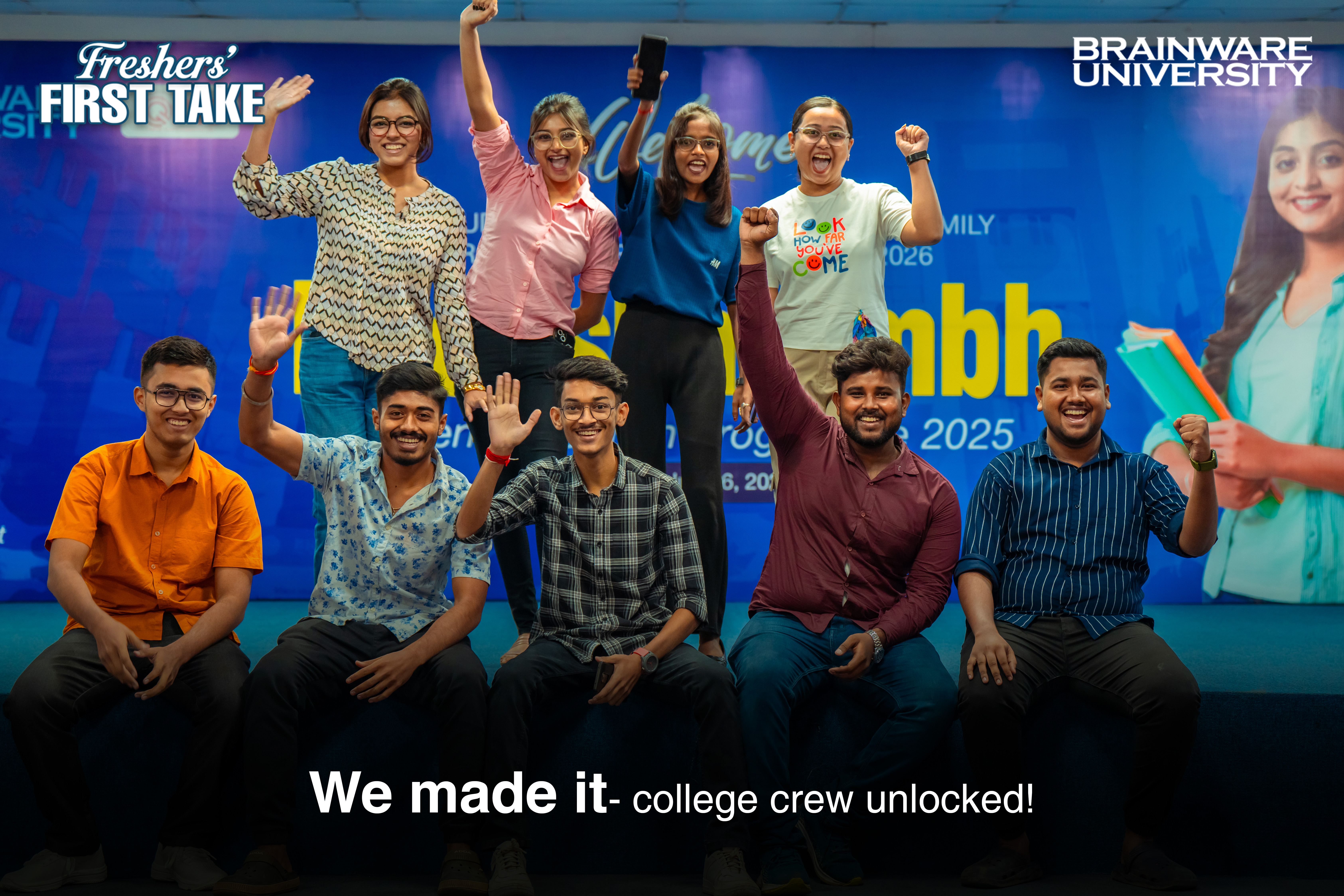 Freshers’ First Take: Day 1