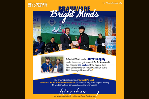 Hirak Ganguly 2nd Position