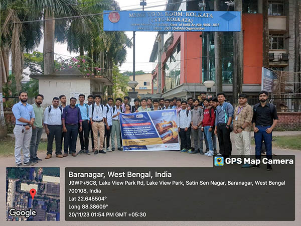 Industrial Exploration at MSME Tool Room-Kolkata