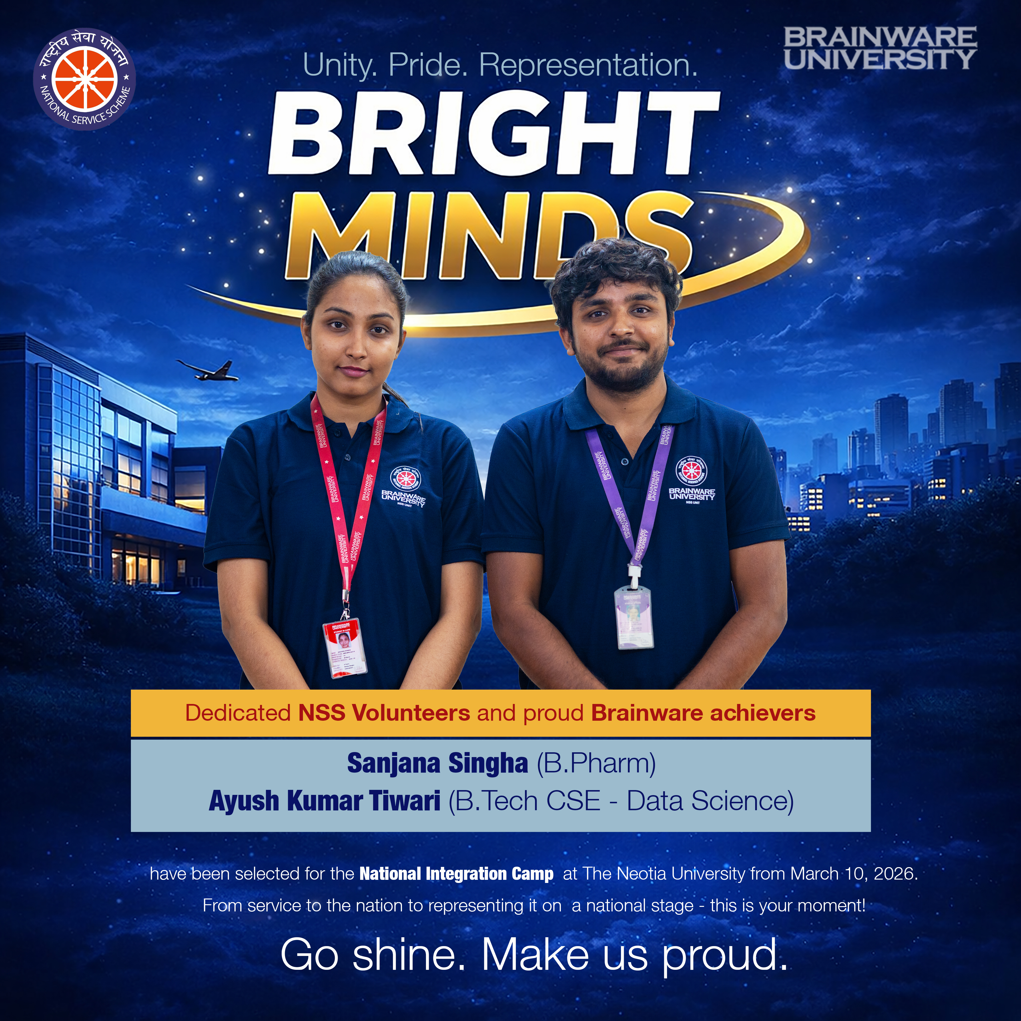 Integration Camp at The Neotia University, Kolkata, West Bengal