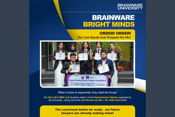 JIS University moot court winner