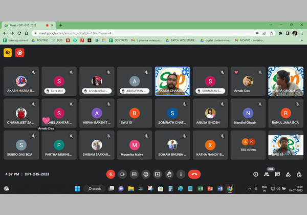 19-day long Student Induction Programme