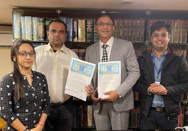 MoU with law firm Sinha and Company