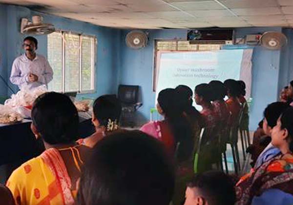 Mushroom Cultivation for Women Empowerment