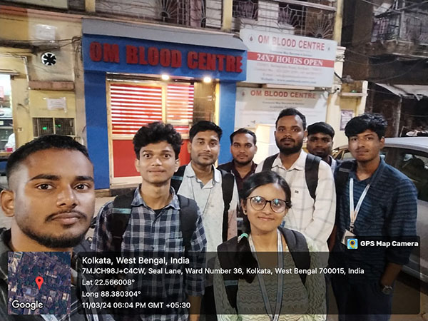 Om Blood Bank Industry Visit