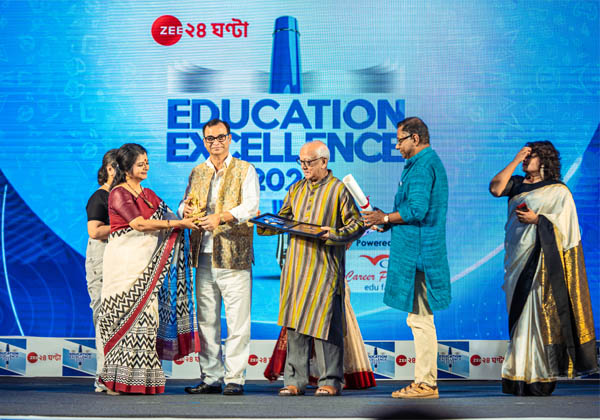 prestigious Zee 24 Ghanta Education Excellence 2023 for the institution