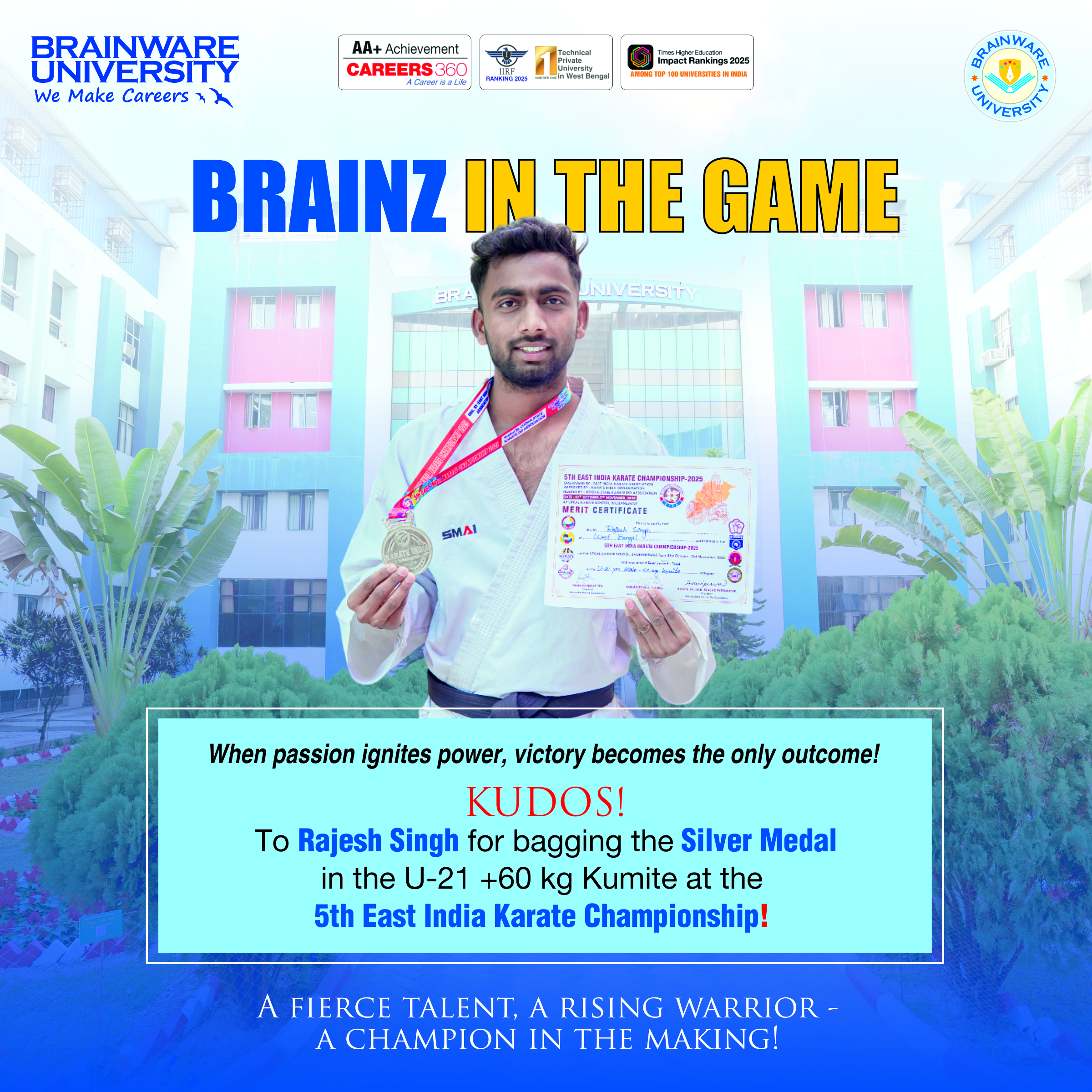 Rajesh Singh Achievement