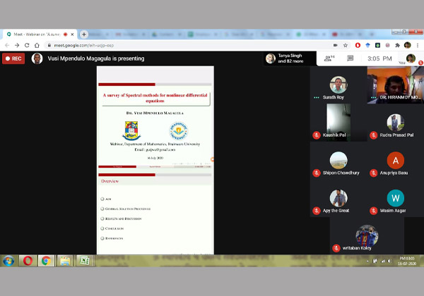 survey of spectral methods for nonlinear differential equations