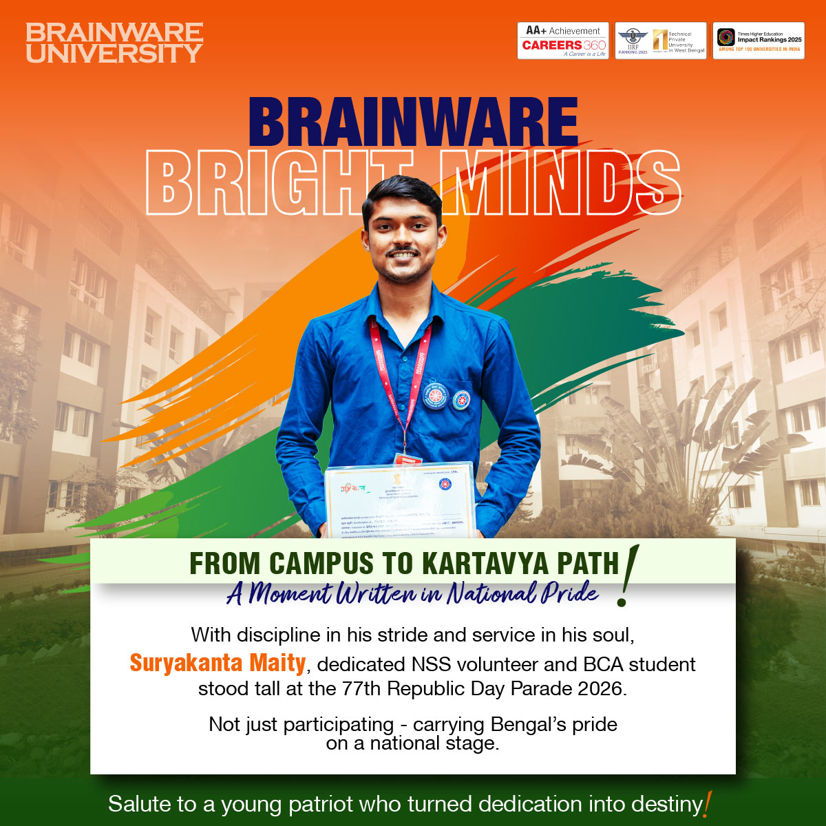 Suryakanta Maity Achievement