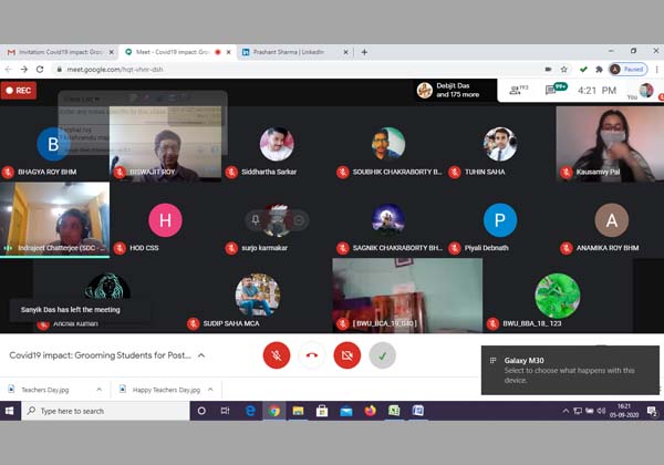 Grooming Students for Post Pandemic Job World Challenges & Opportunities