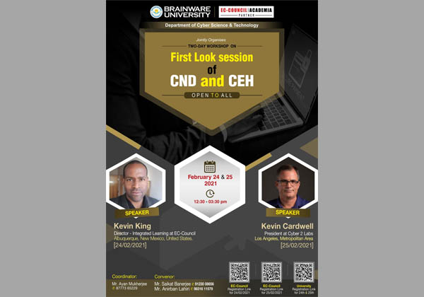 FirstLook session of CND and CEH