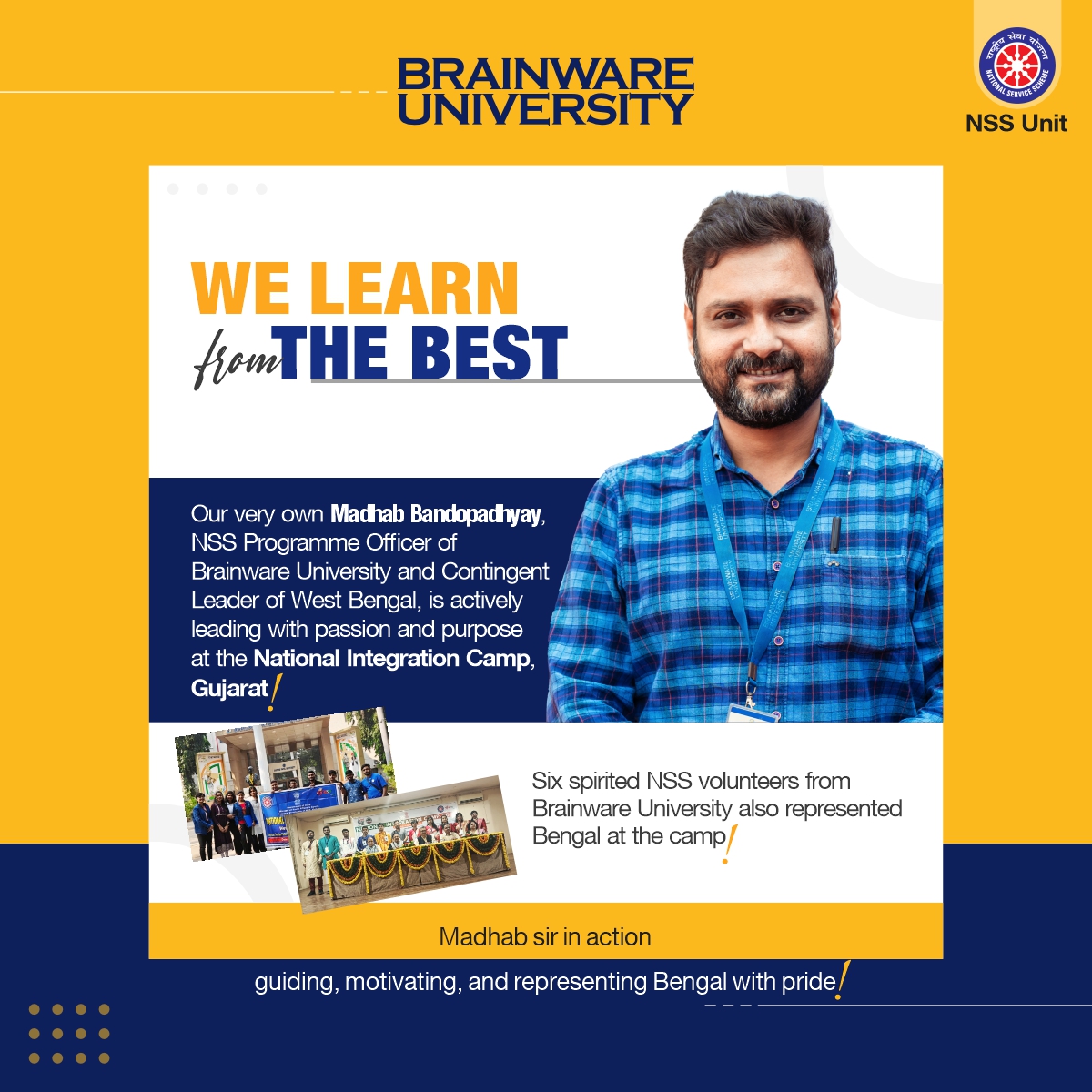 Madhab Sir Achievement