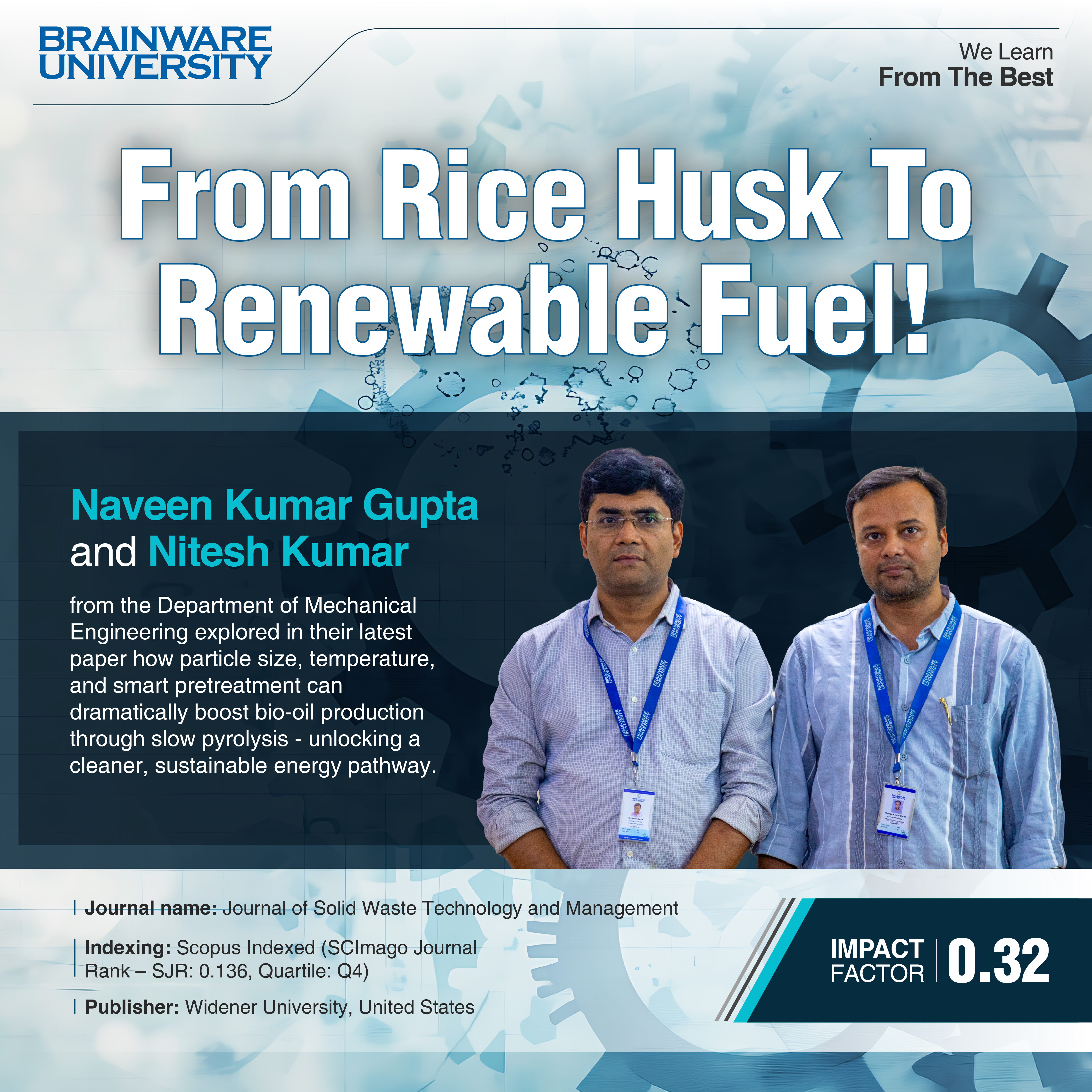 ME Publication Achievement