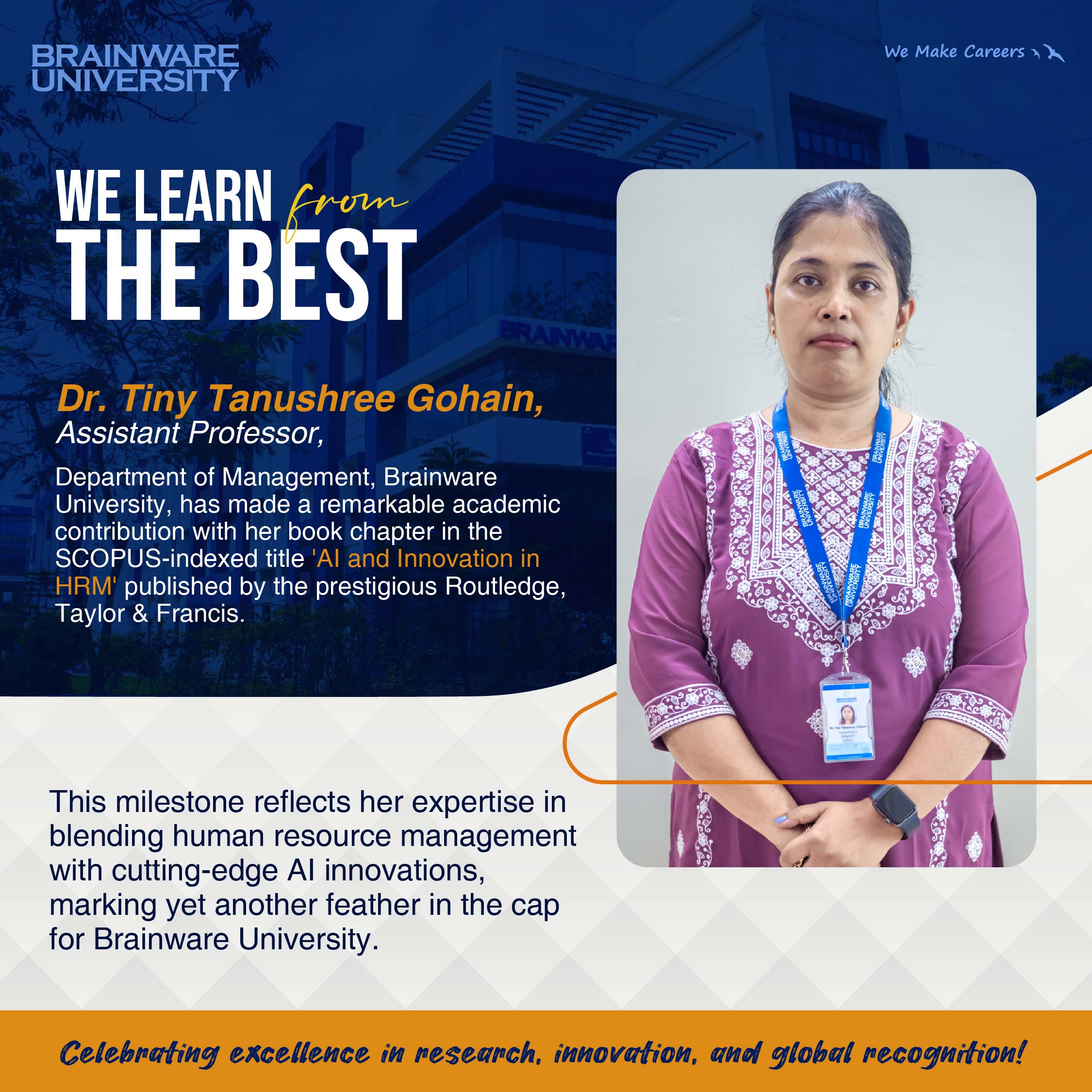 Tiny Gohain Achievement